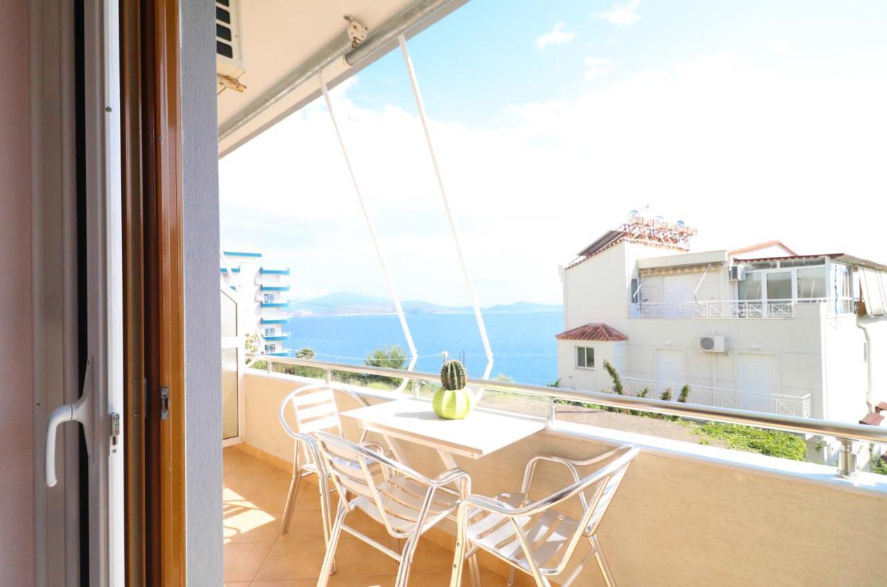 Apartments Vila Roboci Sarande Bagian luar foto